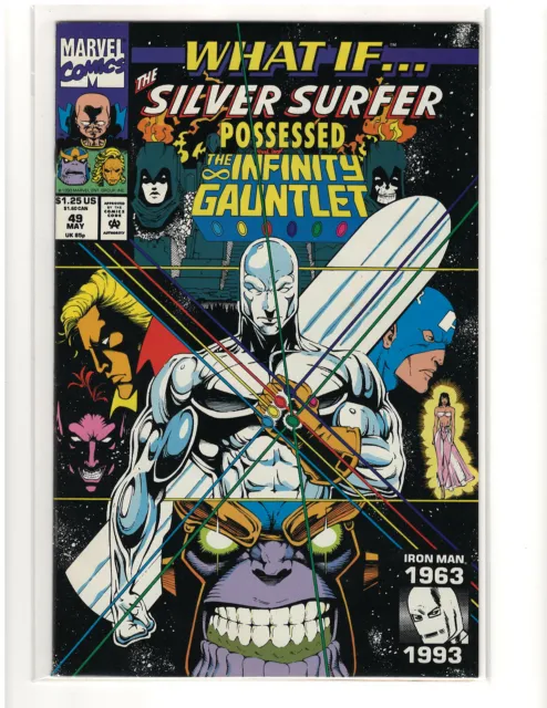 What If...? (Volume 2) #49 Silver Surfer possessed The Infinity Gauntlet 9.6