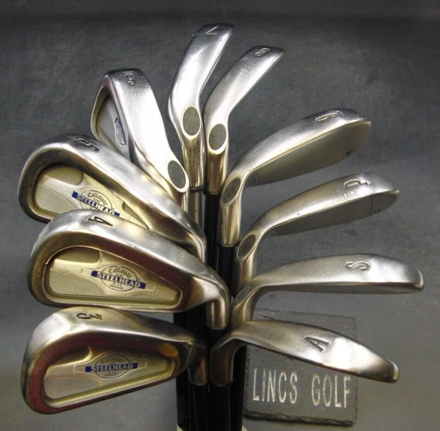 Combo Set of 10 x Callaway Steelhead X-14/ X-16 Irons 3-SW+GW* Combo Set of 10 x Callaway Steelhead X-14/ X-16 Irons 3-SW+GW*