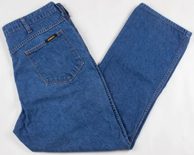 VINTAGE 1960S/1970S DICKIES Branders Talon Zipper Denim Blue Jeans Men ...