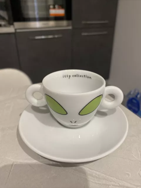 Illy collection Alien Cup Tazzina Caffè David Byrne 2001 Verde - Rosenthal Nuova