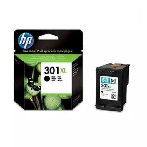 Cartuchos De Tinta Para Impresora Hp 301Xl Negro Original Ch563Ee