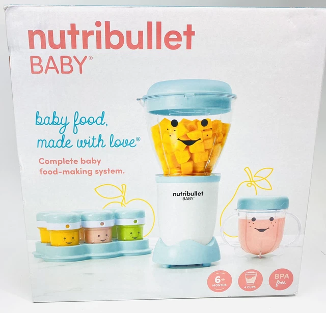 NUTRIBULLET BABY BULLET Complete Blender Food Making System Kit NEW