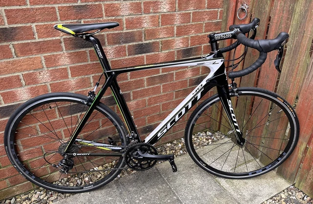 SCOTT FOIL 40 Full Carbon Aero Road Bike 58cm XL 695.00 PicClick UK