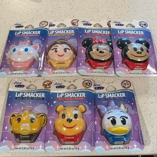 Lip Smacker Disney Emoji Flip Flavored Lip Balm