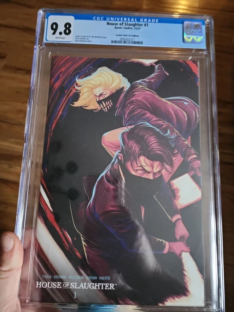 House Of Slaughter #1 CGC 9.8 Nimit Malavia Variant Set Comic Vault Live