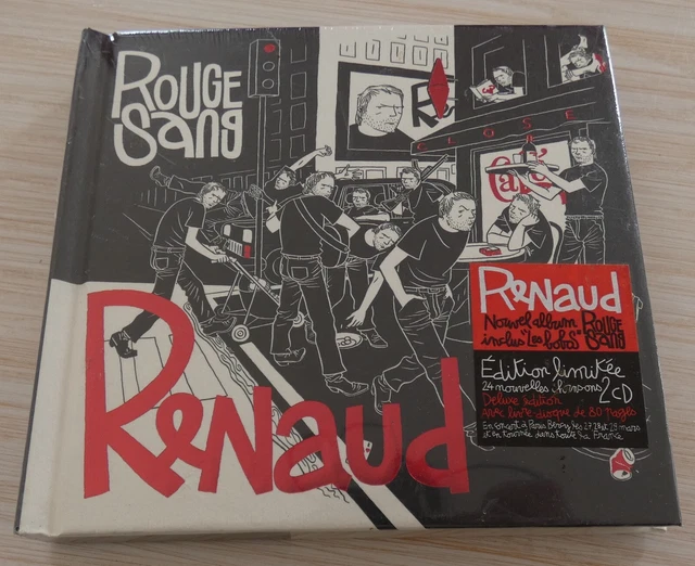 EDITION LIMITEE 2 Cd Digibook Rouge Sang Renaud 23 Titres 2006 Neuf ...