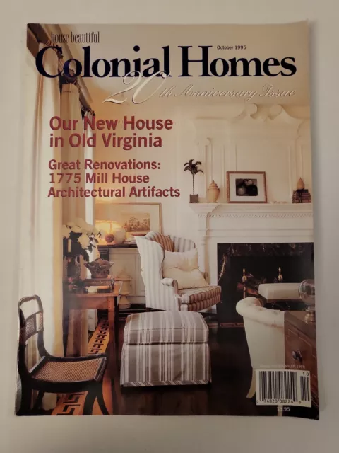 1995 October, Colonial Homes Magazine, Historic Highways, (MH643)