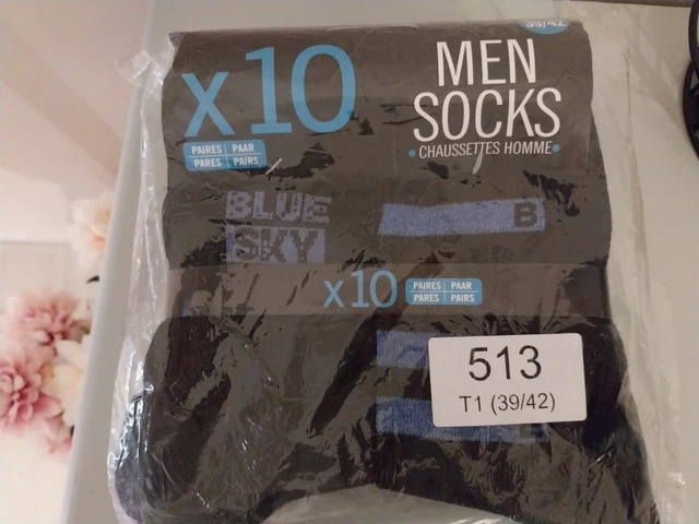 Lot De 3 Paires De Chaussettes Femme Sincère – Grises Et Noires – Taille 37/41 – Neuves