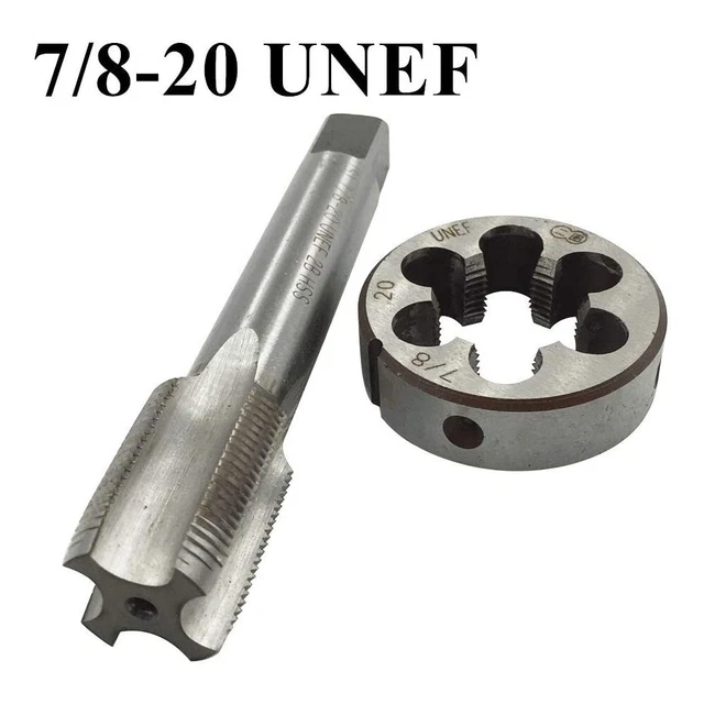 HSS 7/8-20 UNEF Tap & 7/8-20 UNEF Die Right Hand