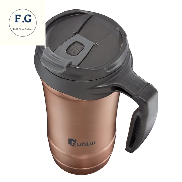 Bubba Insulated Travel Mug Hot Cold Coffee Tumbler Stainless Steel with Handle A 5