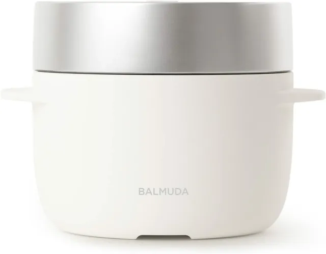 BALMUDA The Gohan K03A-WH White Electric Cooker AC100V Japan