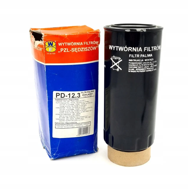 Filtre à carburant PZL PD-12.3 123 KOMATSU HARVESTER /#S O1ME 9753