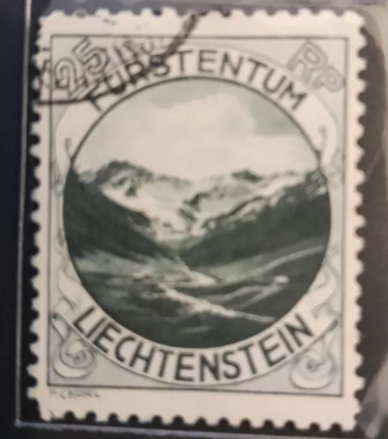 Lichtenstein Briefmarken Michel Nr. 98 Gestempelt