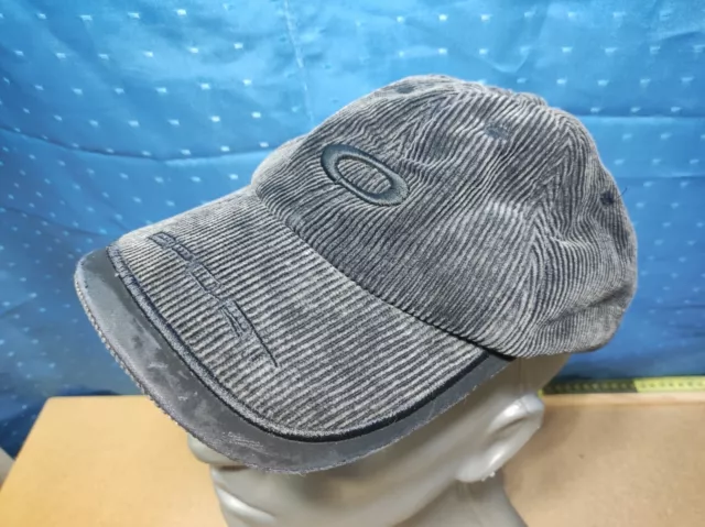 O'Neill Mens Vintage Cap Hat One Size Adjustable Gray Baseball Denim