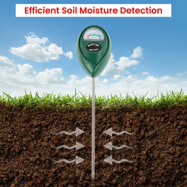 Soil Moisture Meter Watering Plant No Battery Required Water Moisture Hygrometer 2