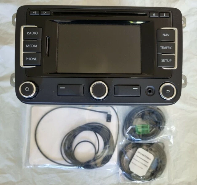 Vw Rns 315 Dab+ Bluetooth Navigation Kit - Refurbished - Black Friday Offer