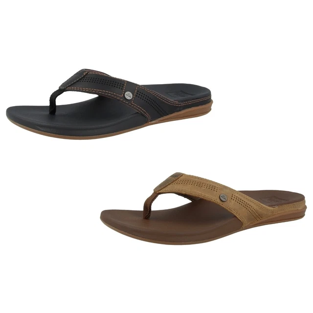 Tongs REEF Homme Coussin À Ressort - Semelle Confort - Caoutchouc Synthétique - Style Plage