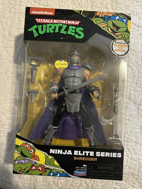 Playmates SHREDDER Teenage Mutant Ninja Turtles Classic Elite 6" Action Figure