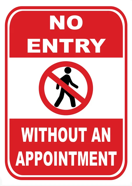 ADHESIVE STICKER SIGN Notice Guidance No Entry Admittance Without An adhesive-sticker-sign-notice-guidance-no-entry-admittance-without-an