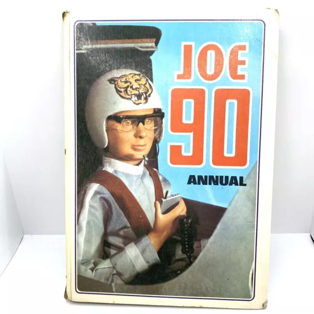 Joe 90 Annual 1970 Unclipped Collectors TV Series Books