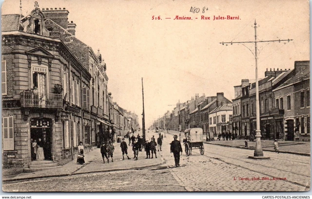 80 AMIENS - la rue jules barni EUR 8,00 - PicClick FR