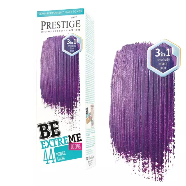 Semi Permanente direktziehende Haarfarbe Haartönung Tönung Farbe Lila 100 ml