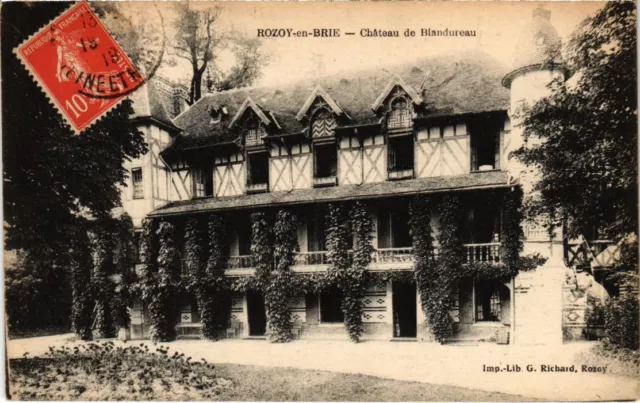 CPA Rozoy en Brie Chateau de Blandureau FRANCE (1300512)