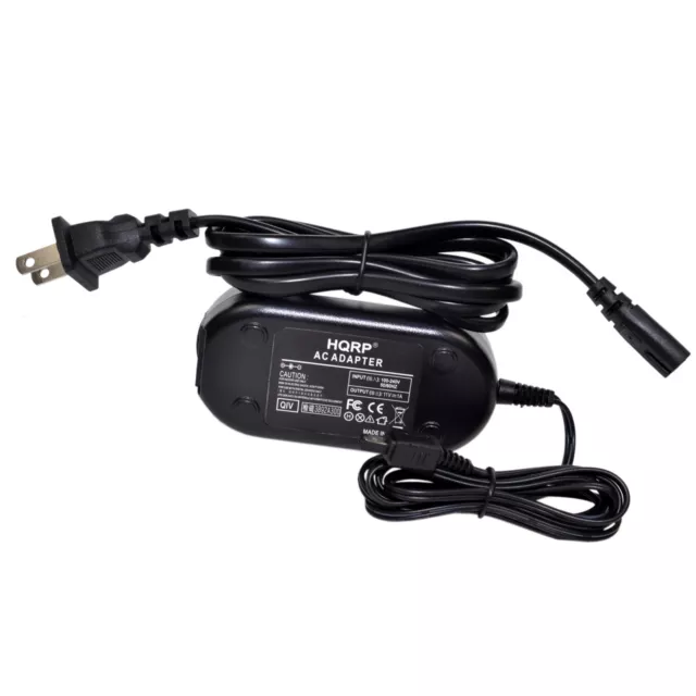 HQRP AC Adapter for JVC Everio GZ-MG21 GZ-MG21E GZ-MG21U GZ-MG21US GZ-MG230