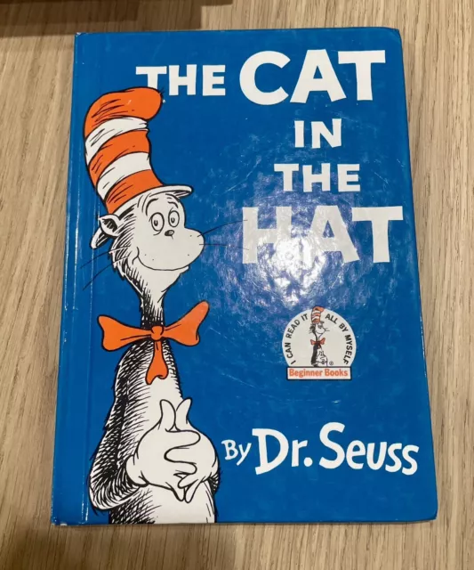The Cat In The Hat Book First EDITION HARDCOVER Dr Seuss UK 1958 FREE POST