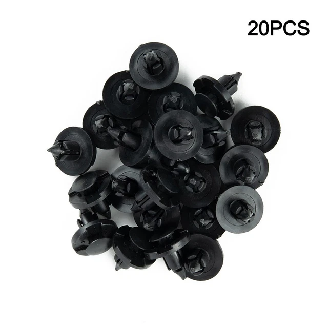 20 pz supporto rivetti clip auto plastica chiusura fango paraurti