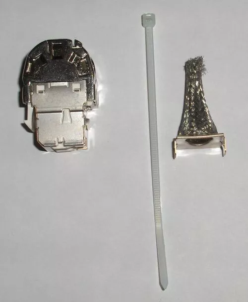11 x OCK6ASN8 - Connecteur RJ45 Blindé Cat 6A STP