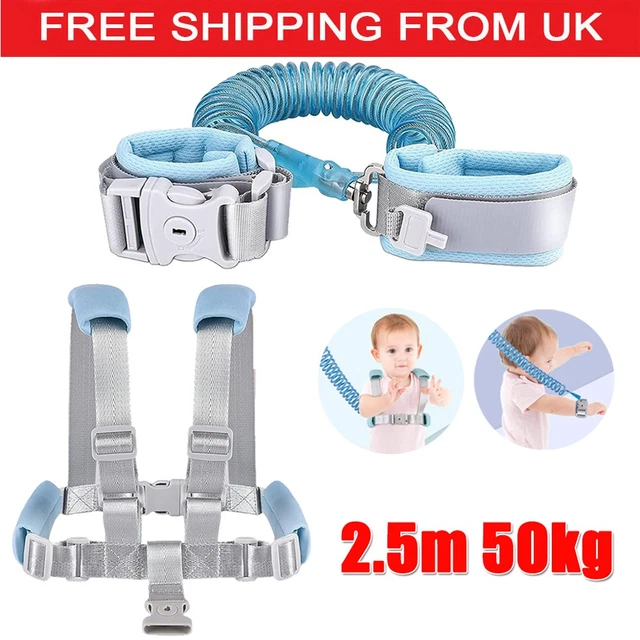 CHILD ANTI LOST Safety Harness Baby Toddler Walking Leash Belt Strap ...