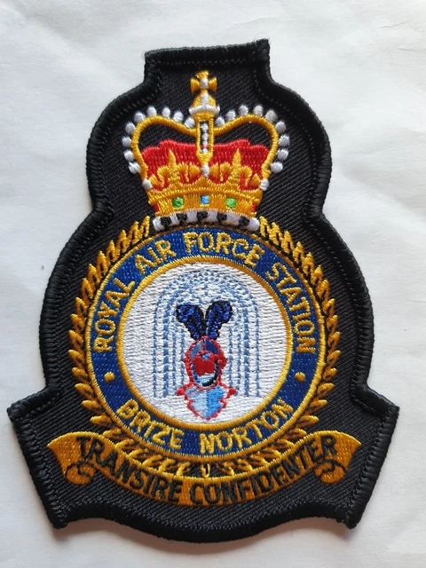 RAF BRIZE NORTON Royal Air Force Station Crest Patch 11 12 PicClick UK raf-brize-norton-royal-air-force-station-crest-patch-11-12-picclick-uk