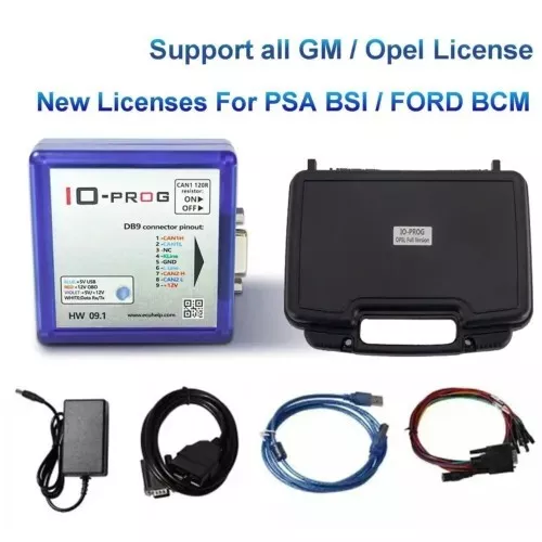 For PSA BSI Full IO-PROG Version Programme Full license for GM/Opel +ECU TCM BCM