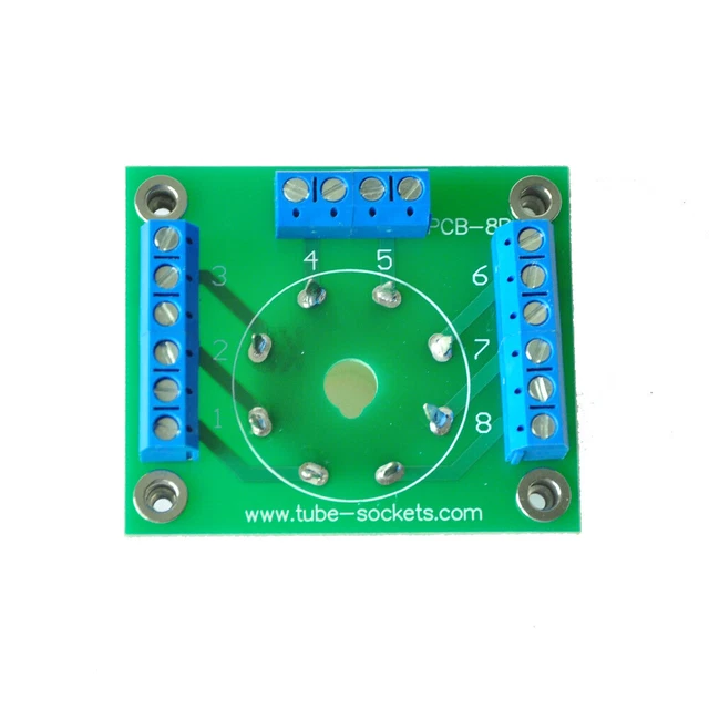 Octal 8Pin Tube Sockets Experiment Boards for Tube Project DIY Prototype Test   