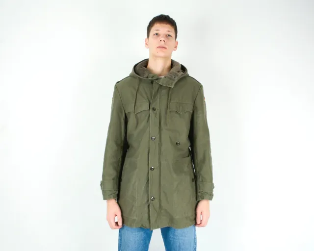 Marquardt & Schulz 1979 Bundeswehr Hombre M West Alemania Army Chaqueta Parka