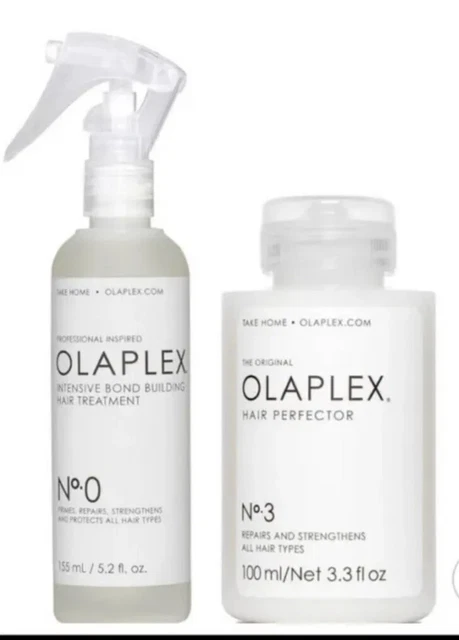 Olaplex No.0 Intensive Bond Building Treatment- 155ml And No. 3 100ml New