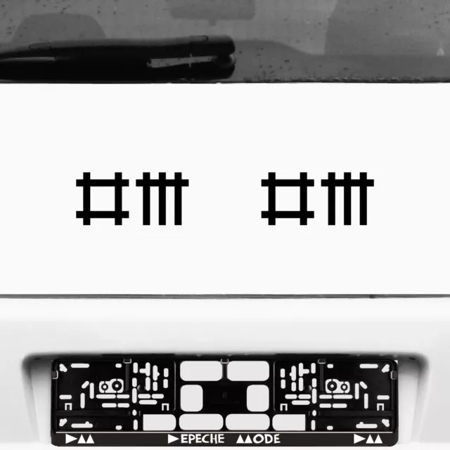 2 X AUTO Rückspiegel Aufkleber Spiegel, Streifen Sticker, Tatoo, Embleme  EUR 3,90 - PicClick DE