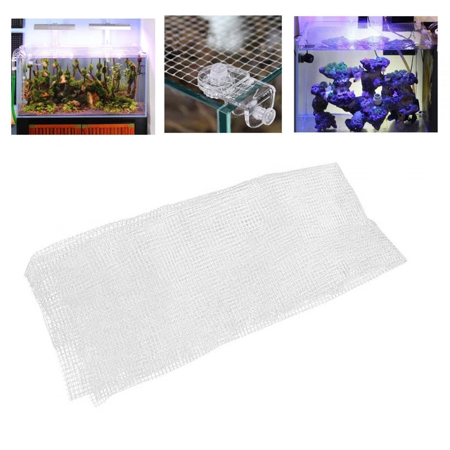 Aquarium Screen Net Mesh Netting Anti-jumping Clear Fish Netting Accessories