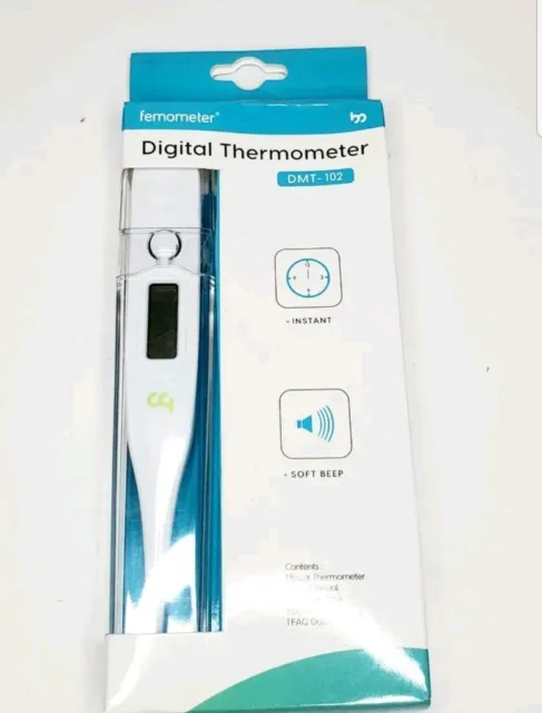 Termómetro digital femómetro DMT-102 paquete único