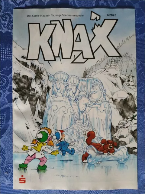 KNAX Heft Comic-Magazin Sparkasse 1/2020 NEU