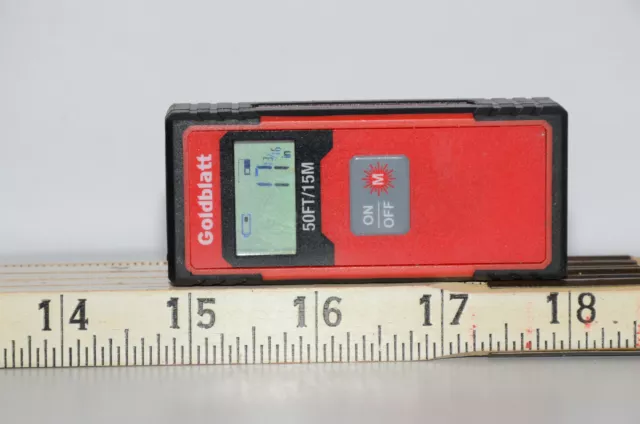 Goldblatt 50 Ft / 15M Laser Measure