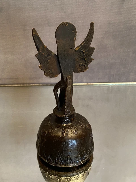 Cloche en bronze au Dieu Garuda Indonésie Bali 4