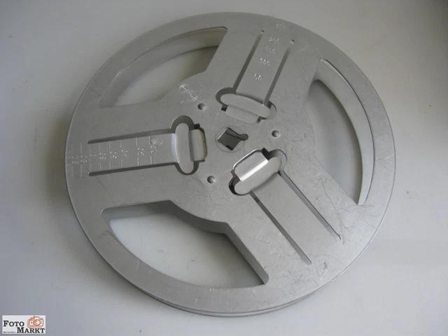 Filmspule 16MM Metal Ø 147MM Siemens para Proyector Películas 16mm Película