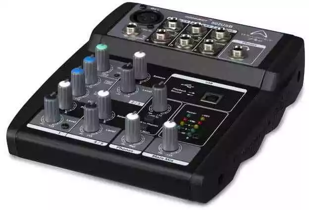 WHARFEDALE Mixer audio consolle per dj Jack 3.5mm/6.35mm Connect 502 USB 4401160
