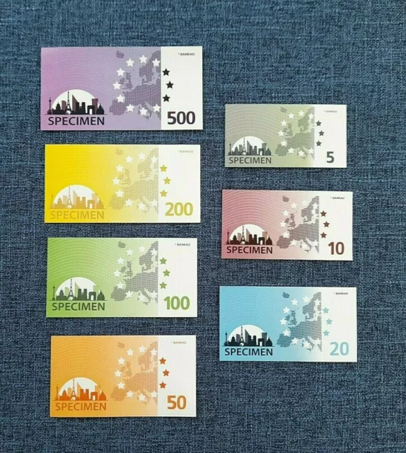 70 Billets Factices Euro à Colorier – Monuments Et Drapeaux De 7 Pays – Jeu éducatif Et Créatif