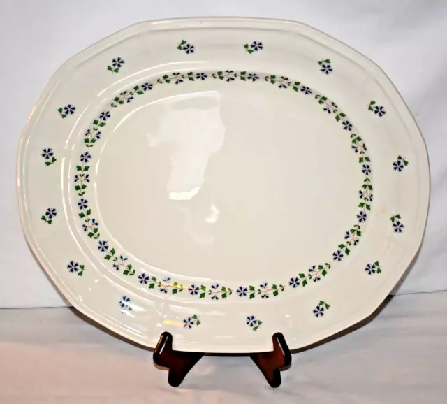 Iroquois China - THE MUSEUM COLLECTION - PERIWINKLE - 15 1/2" SERVING PLATTER