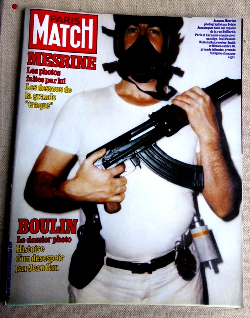 Magazine Paris Match Jacques Mesrine / Boulin Comme Neuf   Novembre 1979