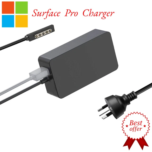 12V 3.58A Home Wall AC Surface Charger Adapter For Microsoft 2 RT Pro 1512 1536