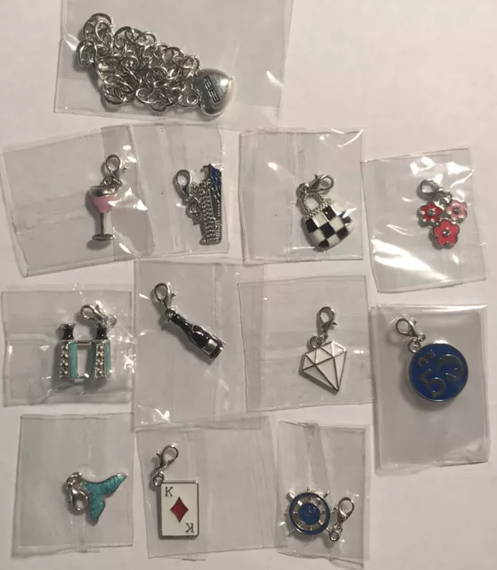 11 Princess Cruises Charms EFFY + bracelet with heart charm NEW